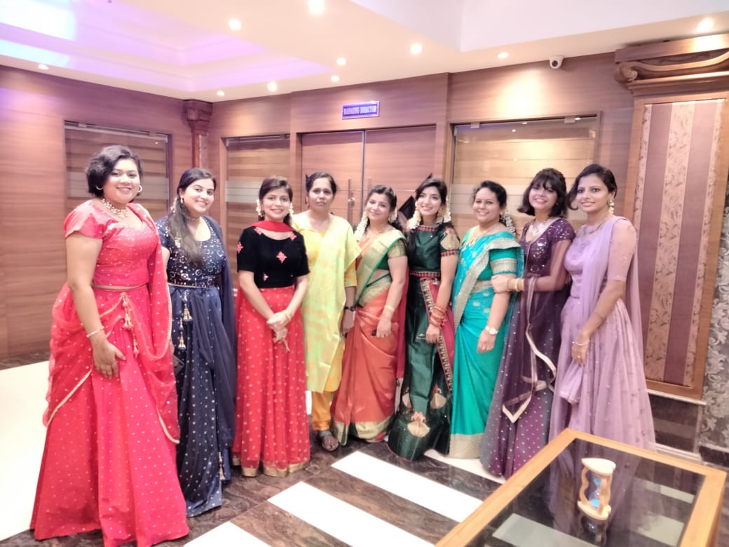 Builda Ladies Spa Beautician Mrs Sushma with guests of Builda.